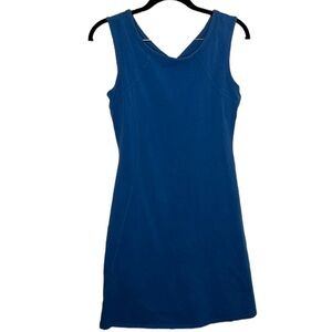 Mountain Hardwear Blue Sleeveless Criss Cross Dress Women's Size S